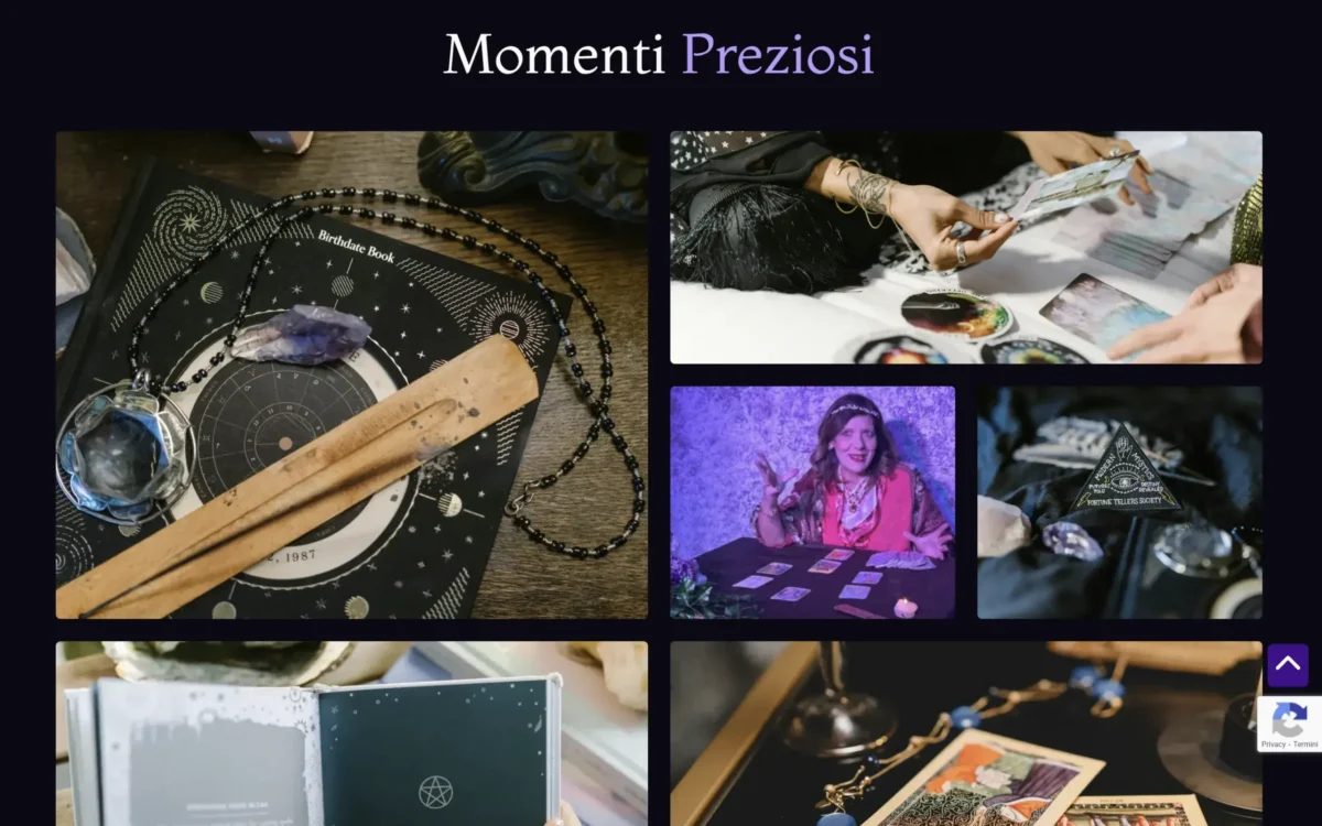 Galleria fotografica del sito Brigida Aura di Luna con immagini a tema Tarocchi