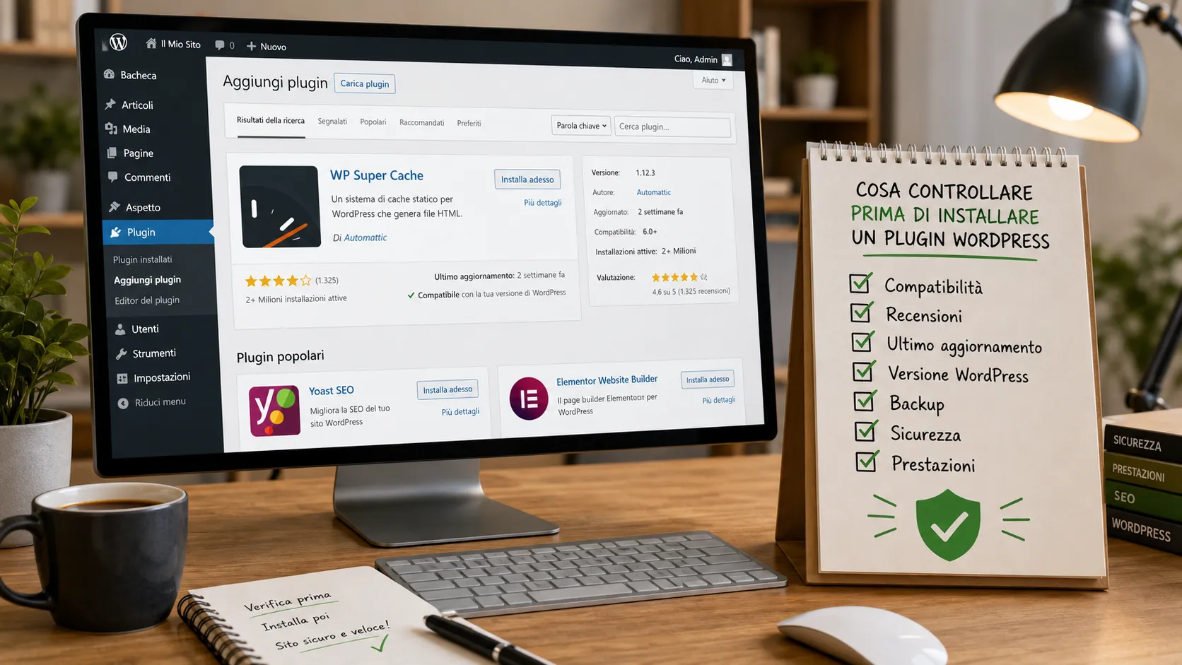 Cosa Controllare Prima di Installare un Plugin WordPress